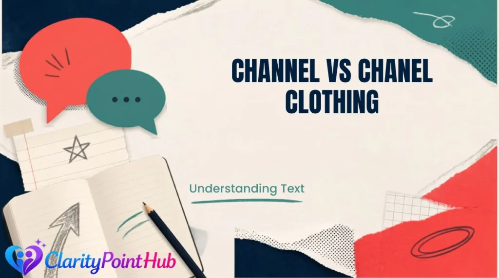 Channel vs Chanel Clothing
