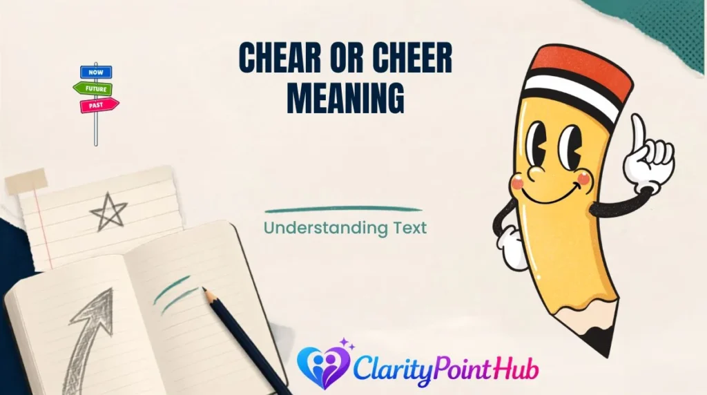 Chear or Cheer Meaning