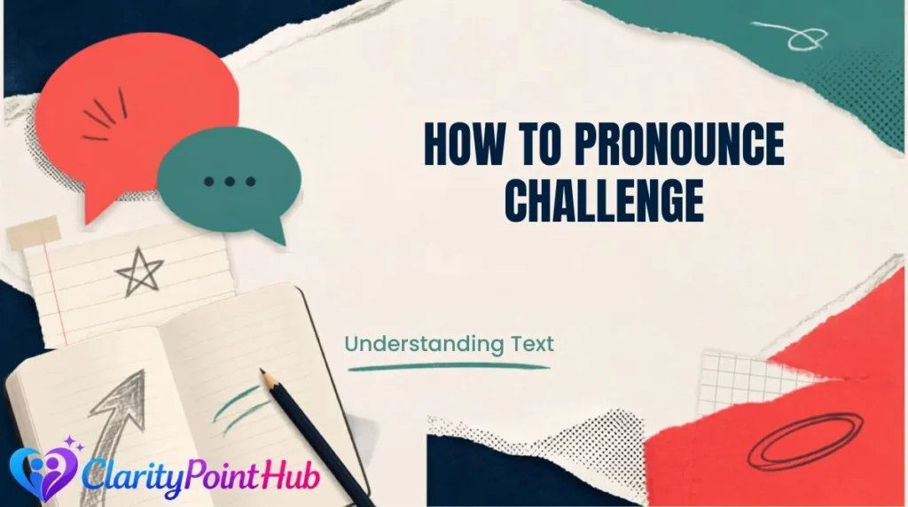 How to Pronounce Challenge