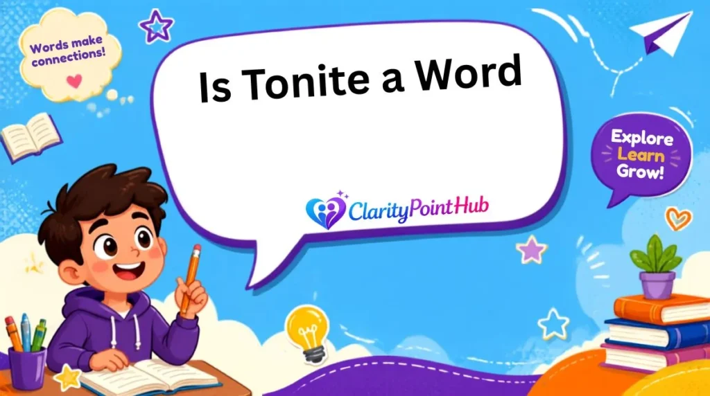 Is Tonite a Word