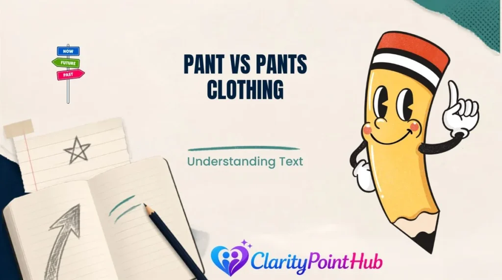 Pant vs Pants Clothing