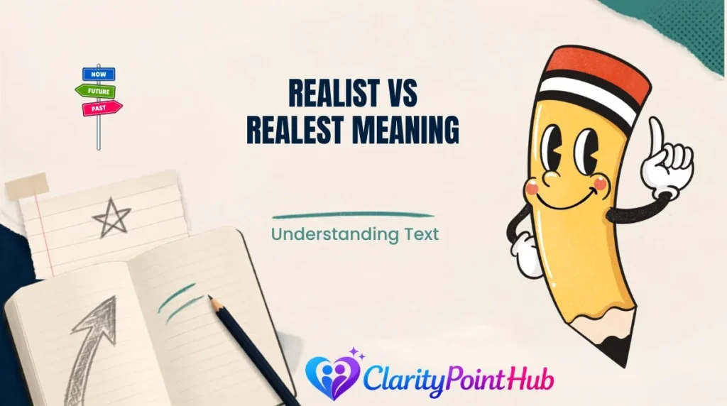 Realist vs Realest Meaning