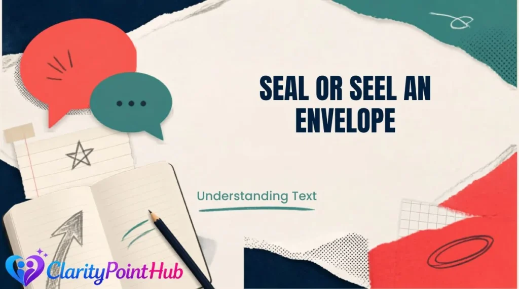 Seal or Seel an Envelope