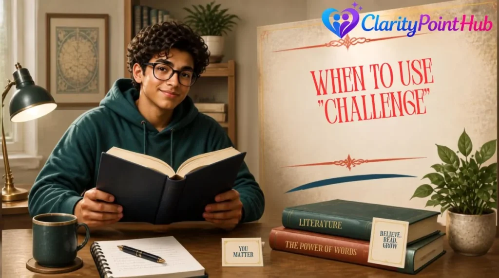When to Use "Challenge"