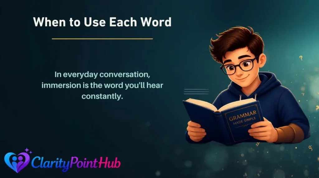 When to Use Each Word