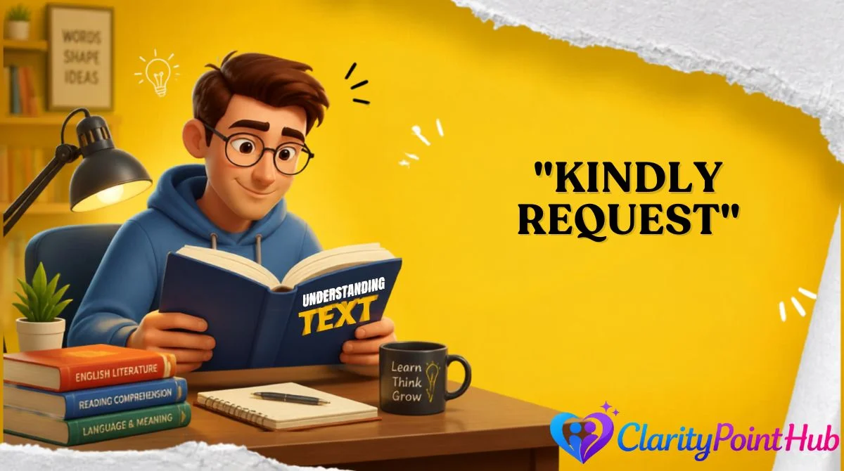 "Kindly Request"
