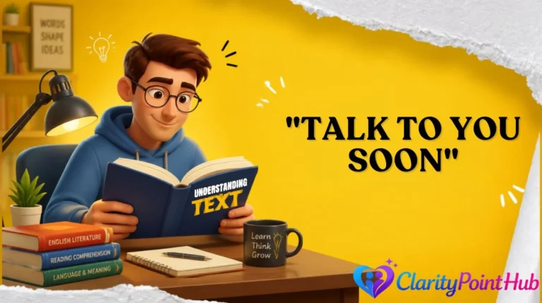"Talk to You Soon"