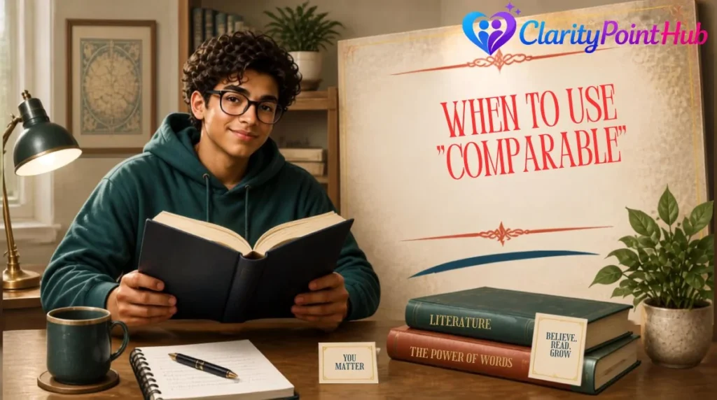 When to Use "Comparable"